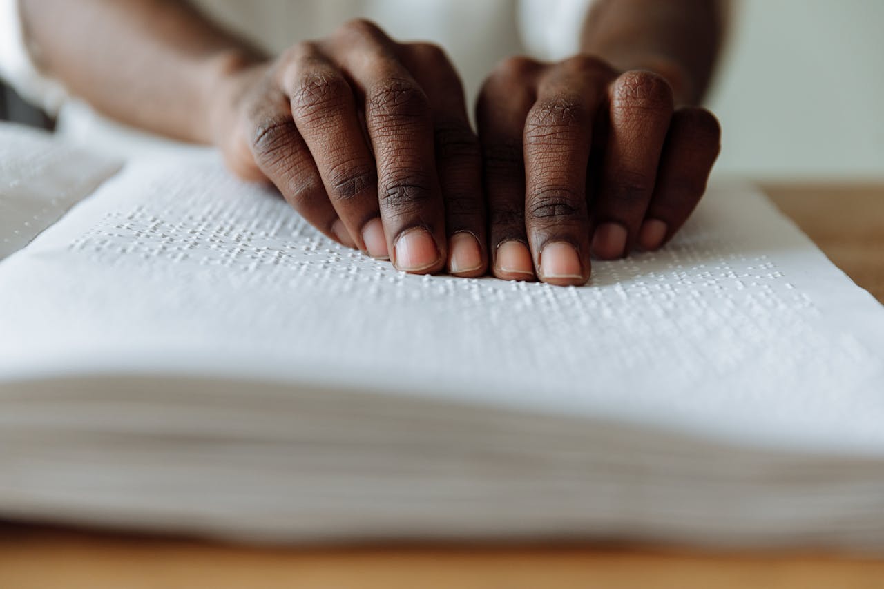 Braille, Photo by Thirdman, via Pexels