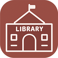 The Library and Resources icon